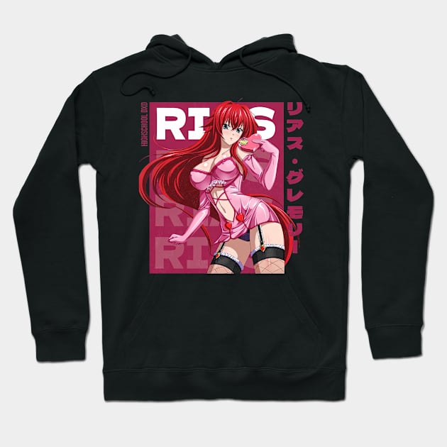 Rias Gremory High School Dxd Hoodie by TaivalkonAriel